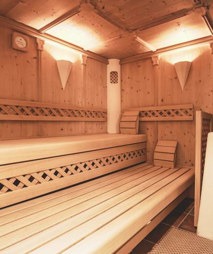 Holzsauna im Posthotel Erlerwirt