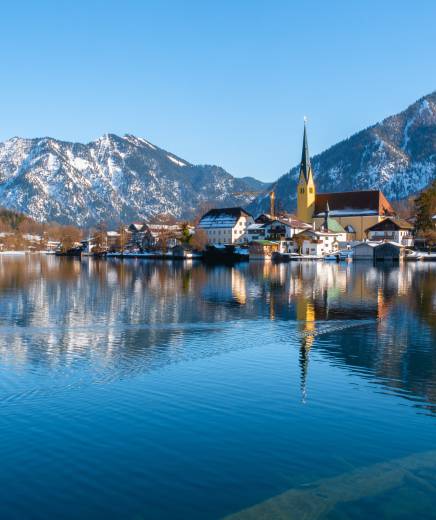 Tegernsee im Winter