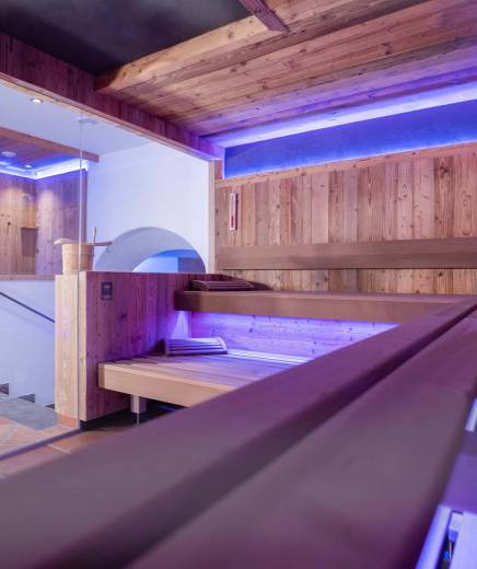Holzsauna im Posthotel Erlerwirt