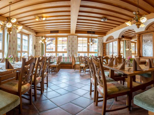 Restaurant im Posthotel Erlerwirt in Erl, Tirol