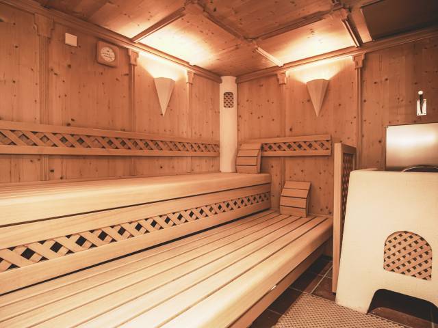 Holzsauna im Posthotel Erlerwirt