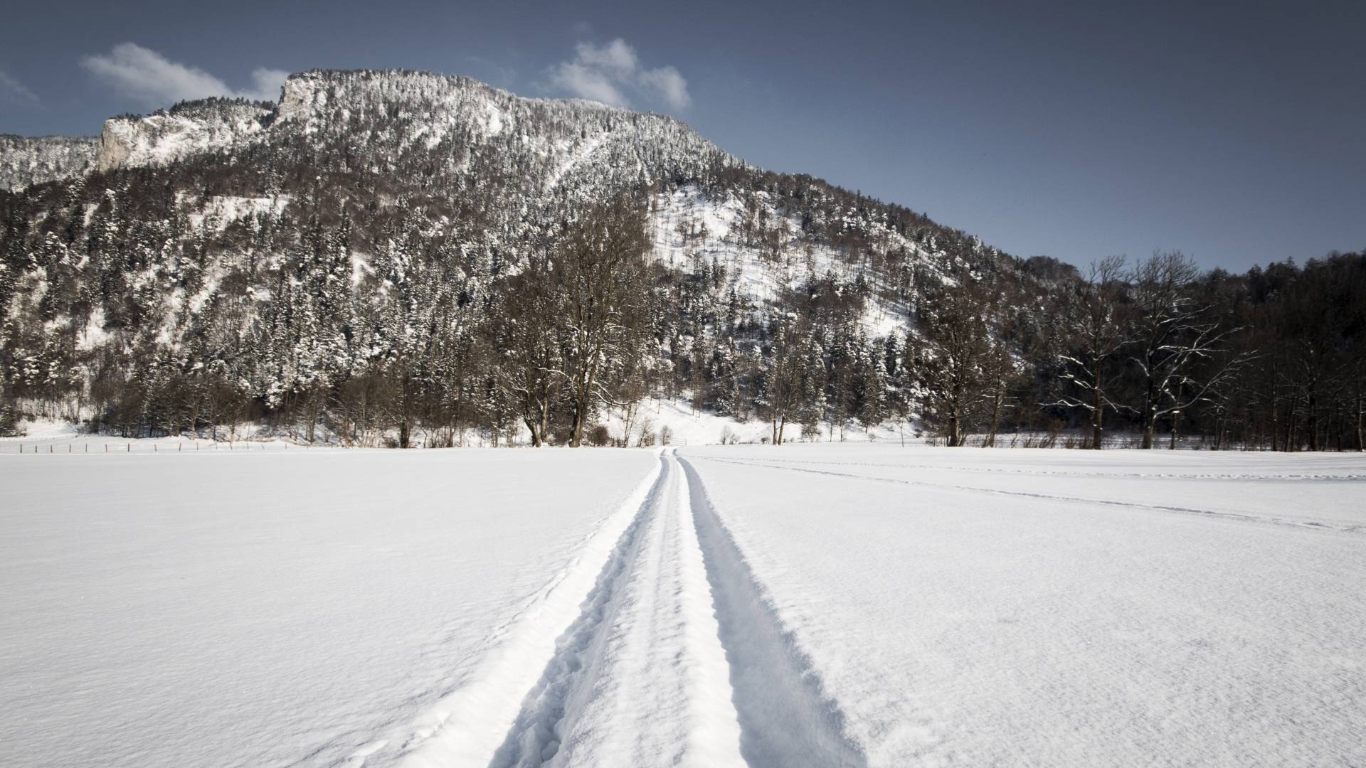 Winterlandschaft in Erl in Tirol