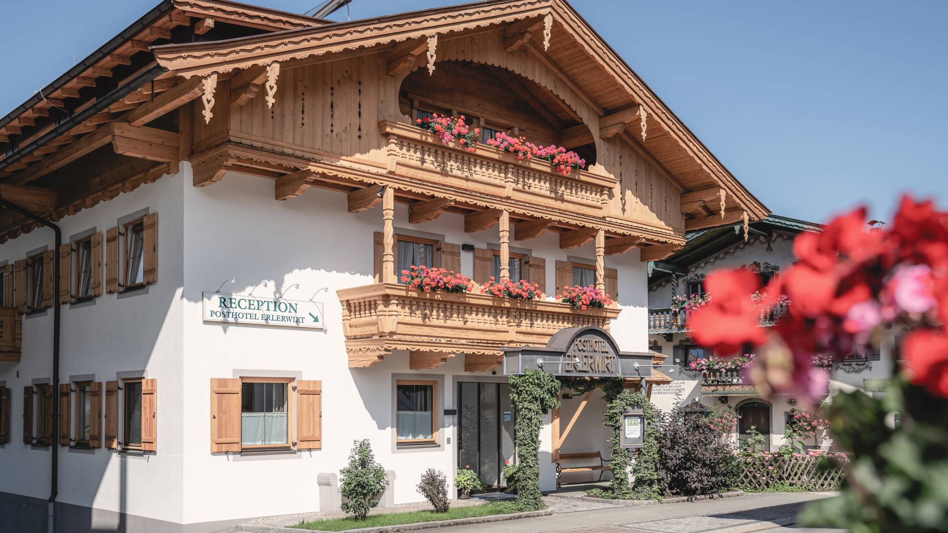 Außenansicht Posthotel Erlerwirt