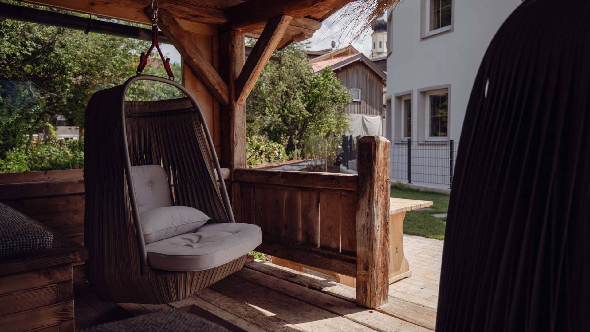Altholzhütte im Posthotel Erlerwirt